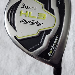 Tour Edge HL3 Hot Launch 3 Wood 15.5° RH; Graphite Shaft
