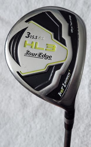 Tour Edge HL3 Hot Launch 3 Wood 15.5° RH; Graphite Shaft