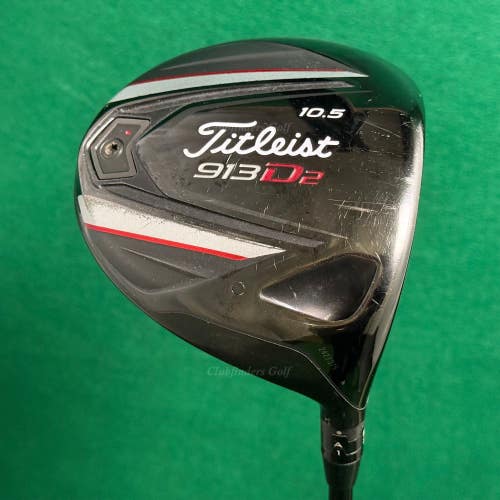 Titleist 913 D2 10.5 Driver Mitsubishi Kuro Kage 50 Black TiNi Graphite Stiff
