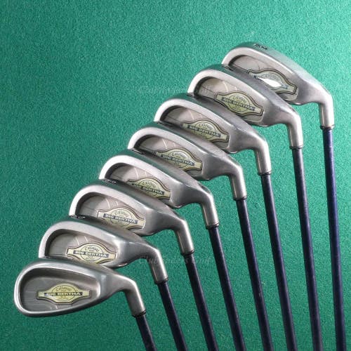 Callaway Big Bertha X-12 3-PW Iron Set Factory RCH 99 Graphite Regular