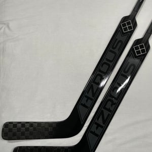 NEW True HZRDUS 7X4 Goalie Sticks, 26”, FULL RIGHT, Black Out - 2 Pack