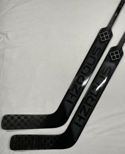 NEW True HZRDUS 7X4 Goalie Sticks, 26”, FULL RIGHT, Black Out - 2 Pack