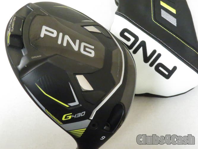 PING G430 MAX Driver 9 Alta CB 55 Black Stiff Flex +Cover ... CLEAN