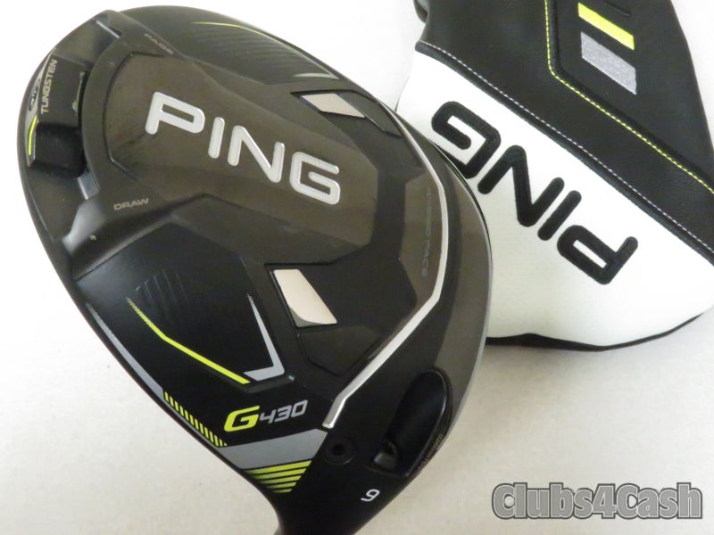 PING G430 MAX Driver 9 Alta CB 55 Black Stiff Flex +Cover ... CLEAN