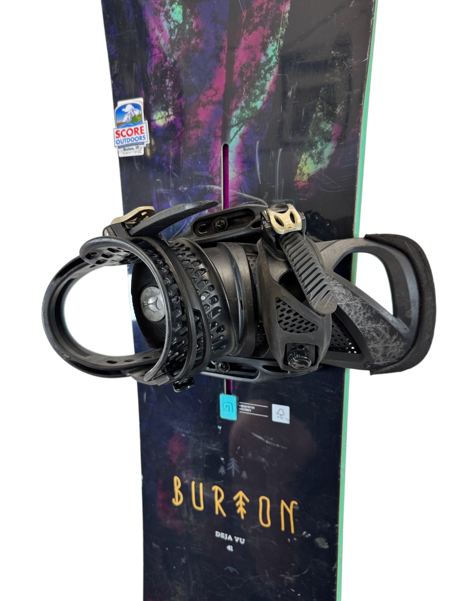 141cm Burton Deja Vu Snowboard W/ Burton Lexa Bindings