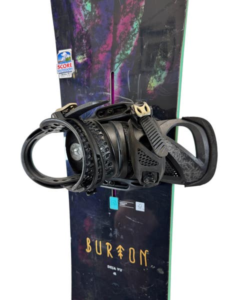 141cm Burton Deja Vu Snowboard W/ Burton Lexa Bindings