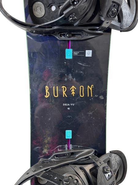 141cm Burton Deja Vu Snowboard W/ Burton Lexa Bindings