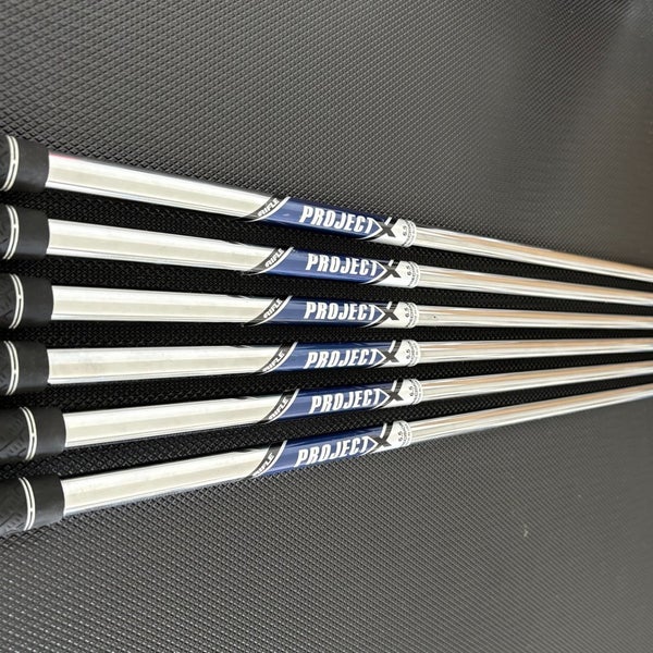 TRUE TEMPER PROJECT X RIFLE 6.5 X-STIFF IRON SHAFTS .355