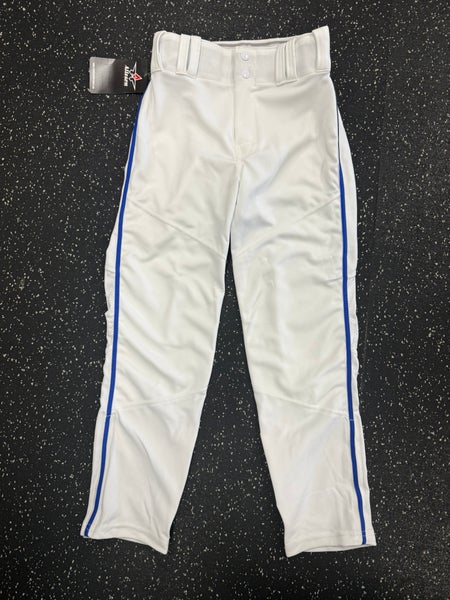 New Alleson  PANT BLUE STRIPE BB/SB Pant Boys White LG 11849-S000013581
