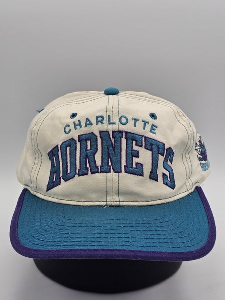 Vintage Charolette Hornets NBA Sports Starter Arch Hat Cap Vtg 1990s Snapback