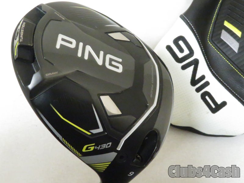PING G430 Max Driver 9 Alta CB 55 Black SR-Flex SENIOR +Cover ... CLEAN