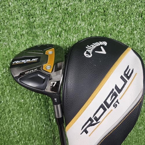 Callaway Rogue ST Max Fairway 7 Wood Tensei Blue CR Series 60 A Flex Senior RH