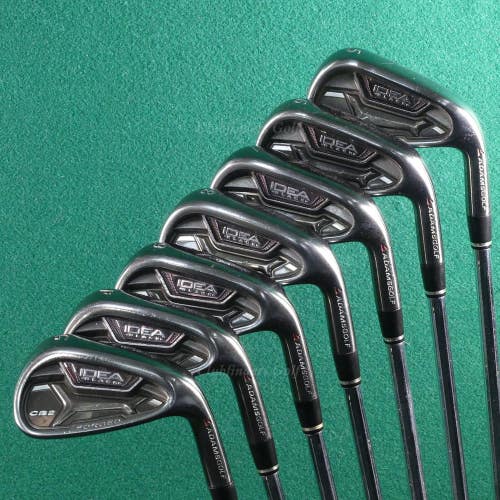 Adams Idea Black CB2 Forged 5-GW Iron Set KBS Tour 90 Steel Stiff