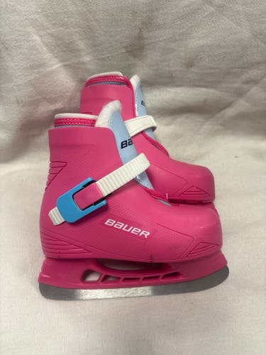 Bauer Lil Rookie Hockey Skates Regular Width 8 (Used)