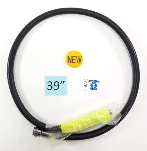 Genuine Scubapro 39 Super Flow Low Pressure Regulator / Octo Hose Scuba Dive