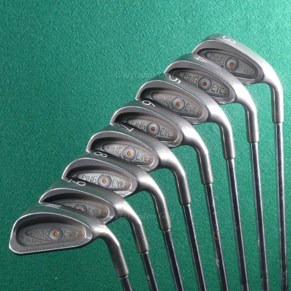 Ping Eye 2 Orange Dot 3-PW Iron Set Karsten ZZ-Lite Steel Stiff