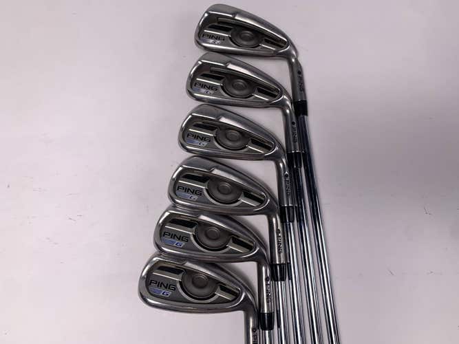 Ping G 2016 Iron Set 5-PW Black Dot NS Pro Modus 3 Stiff Steel Mens RH