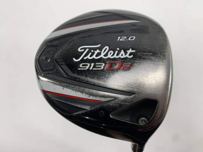 Titleist 913 D2 Driver 12* Aldila RIP Phenom Stiff Graphite Mens RH