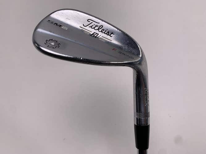 Titleist Vokey SM6 Tour Chrome Gap Wedge GW 50* 12 Bounce Wedge Steel Mens RH