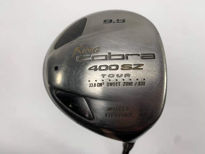 Cobra SZ 400 Tour Driver 9.5* Mitsubishi Rayon Cobra SL-60 65g Stiff Mens RH