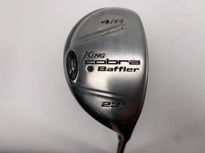 Cobra Baffler 2005 4 Hybrid 23* Aldila NV HL 65g Stiff Graphite Mens RH