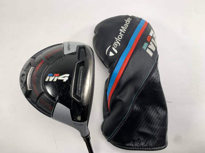 TaylorMade M4 Driver 10.5* Fujikura Atmos 5R Red Regular Graphite Mens RH HC