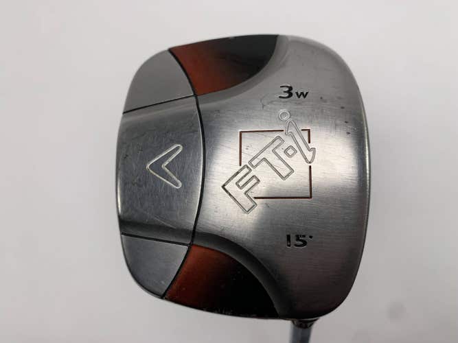 Callaway FT-i Squareway 3 Fairway Wood 15* Fujikura Fit On M Regular Mens RH