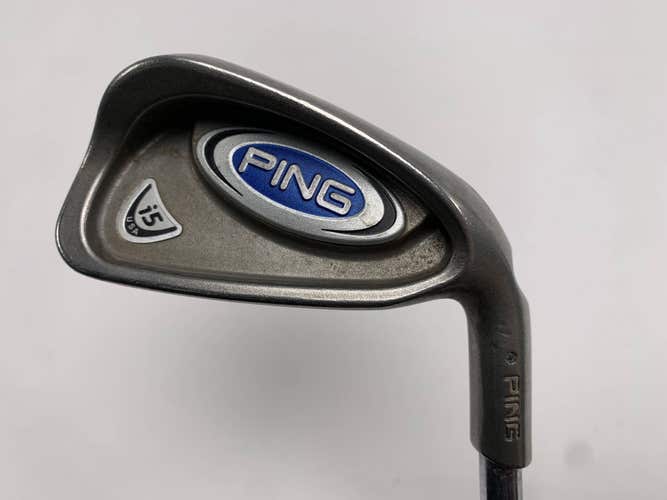 Ping i5 Single 4 Iron Black Dot Regular Steel Mens RH