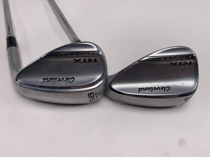 Cleveland RTX ZipCore Tour Satin Wedge Set 54* 12 | 58* 10 3 Tour 105 RH READ