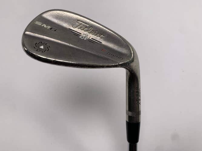 Titleist Vokey SM6 Tour Chrome Gap Wedge GW 52* 8 Wedge Steel Mens RH