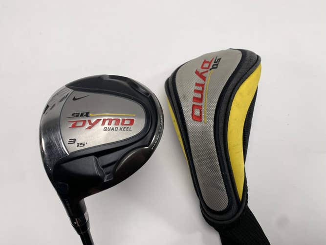 Nike Sasquatch Dymo 3 Fairway Wood 15* UST Mamiya AxivCore 70g Regular LH HC