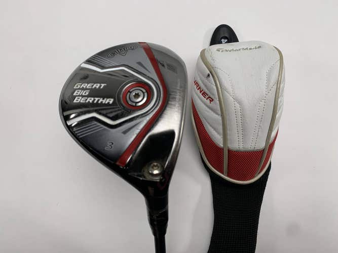 Callaway Great Big Bertha 2015 3 Fairway Wood 15* Bassara E42x5ct Mens RH HC