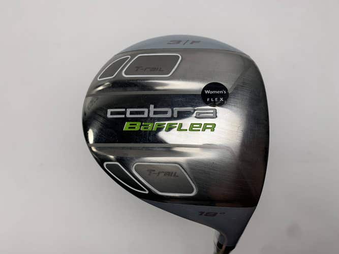 Cobra Baffler T-Rail Womens 3 Fairway Wood 18* 55g Ladies Graphite Womens RH