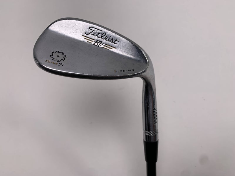 Titleist Vokey SM5 Tour Chrome Gap Wedge GW 52* 8 F-Grind Kuro Kage Ladies RH