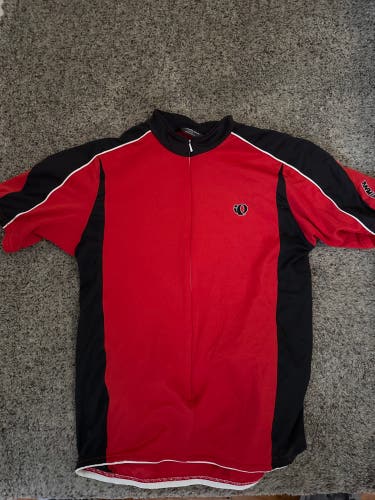 Red Medium Adult Unisex Pearl Izumi Jersey (Used)