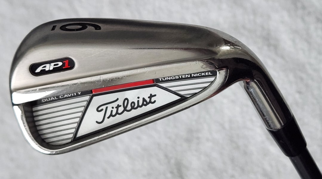 Men's Titleist AP1 Single 6 Iron RH; Graphite Shaft