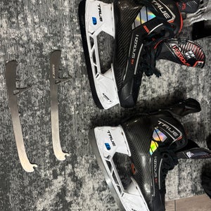 2025 True HZRDUS 9X Hockey Skates Wide Width 7.5 (almost new, used handful of times)