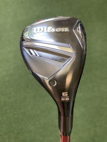 2025 Wilson Dynapwr Hybrid #6 28* True Temper Denali Red Reg 5.5  70 Gram