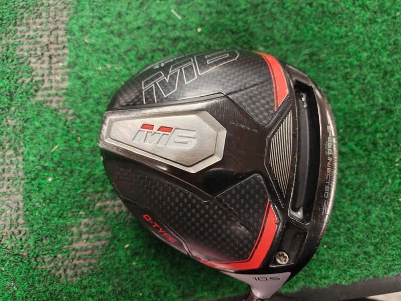 Taylormade M6 D-Type 10.5 Degree Driver Regular Flex Atmos 5R Graphite