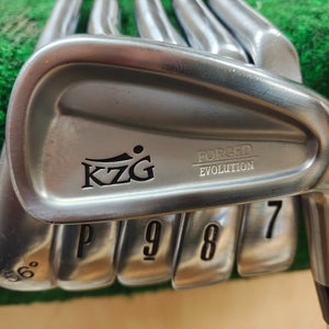 KZG Forged Evolution Golf Iron set 6-PW,sW Regular Flex Steel Shaft KBS
