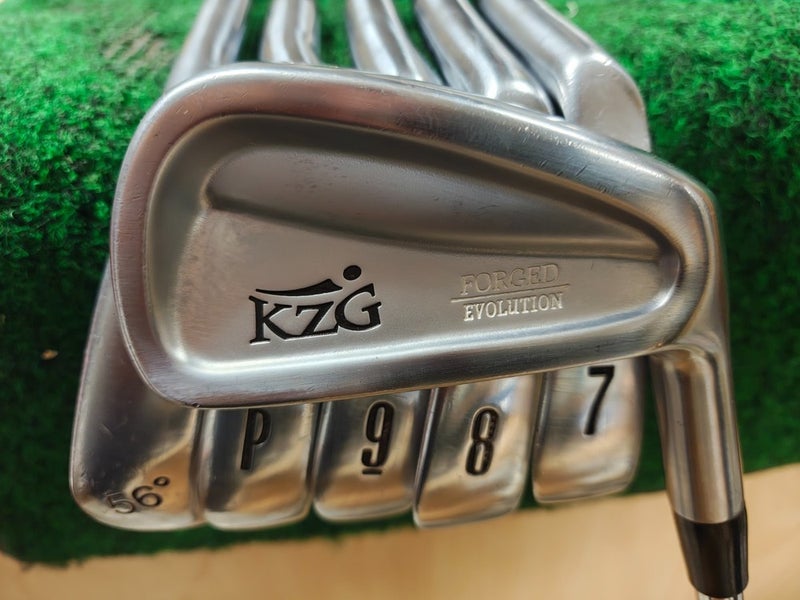 KZG Forged Evolution Golf Iron set 6-PW,sW Regular Flex Steel Shaft KBS