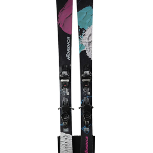 Used 2022 Nordica Unleashed 98 Skis (168cm) w/ Marker Griffon 13 TCX Bindings