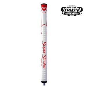 Super Stroke Zenergy Tour 3.0 17" White / Red OFF THE TRUCK Putter Grip