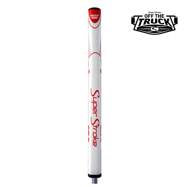 Super Stroke Zenergy Tour 3.0 17" White / Red OFF THE TRUCK Putter Grip