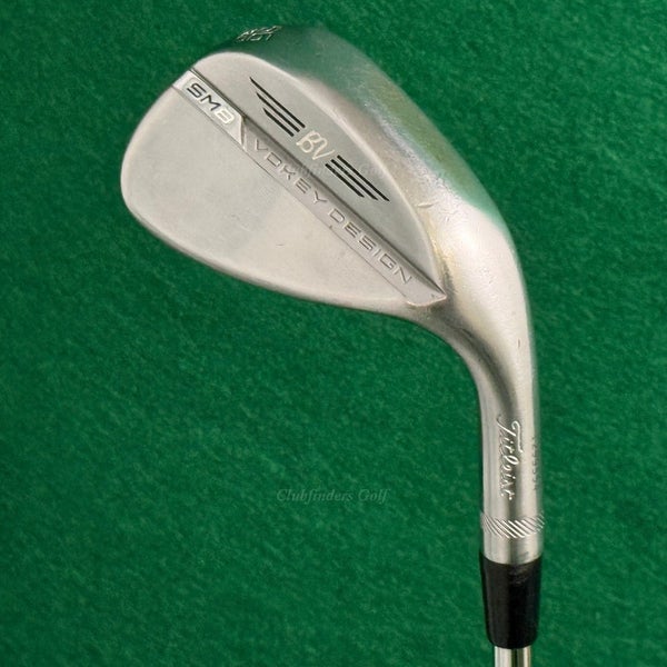 Titleist Vokey SM8 Chrome 56-12D 56 Sand Wedge Vokey Design Steel Wedge Flex