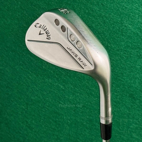 Callaway Jaws Raw Chrome 58-10S 58 Lob Wedge Dynamic Gold Mid 115 S300