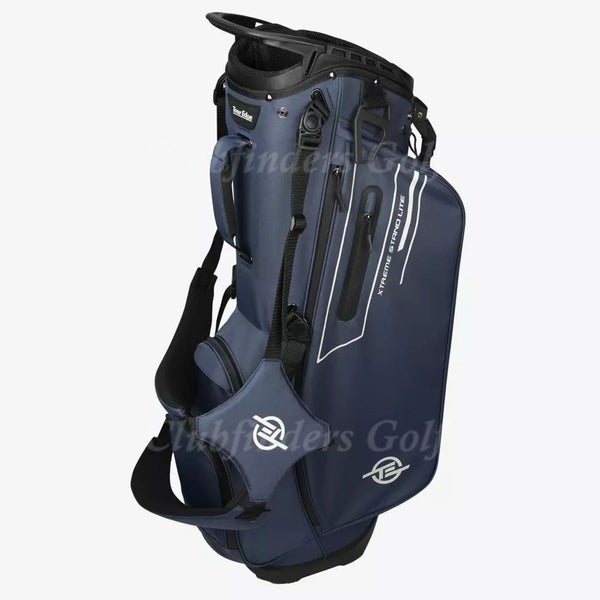 NEW Tour Edge Xtreme Lite Navy 4-Way Golf Stand Bag w/ Raincover