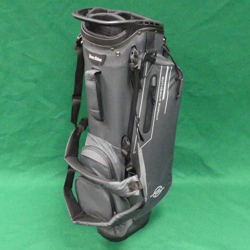 NEW Tour Edge Xtreme Lite Dark Grey 4-Way Golf Stand Bag w/ Raincover
