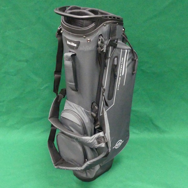 NEW Tour Edge Xtreme Lite Dark Grey 4-Way Golf Stand Bag w/ Raincover