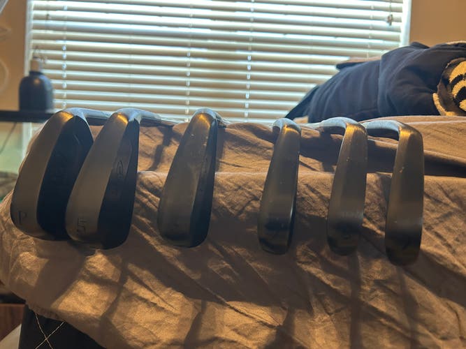 Vice Golf VG101 Forged Irons – All Black (5–P Set) – Brand New